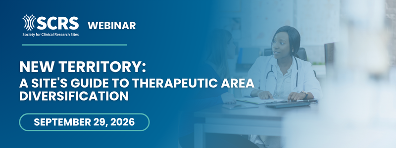 New Territory: A Site's Guide to Therapeutic Area Diversification